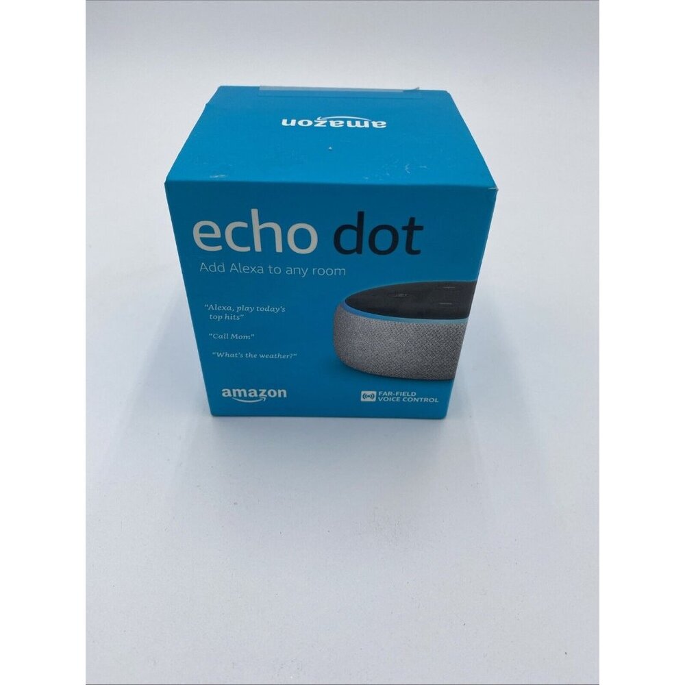Echo Dot (3rd Generation) Smart Speaker Charcoal Alexa